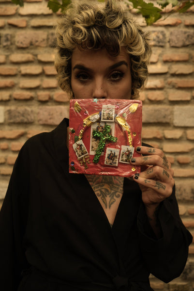 Amuleto Herradura Cruz Verde