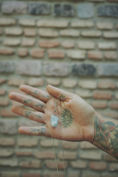 Colgante Calcita Azul