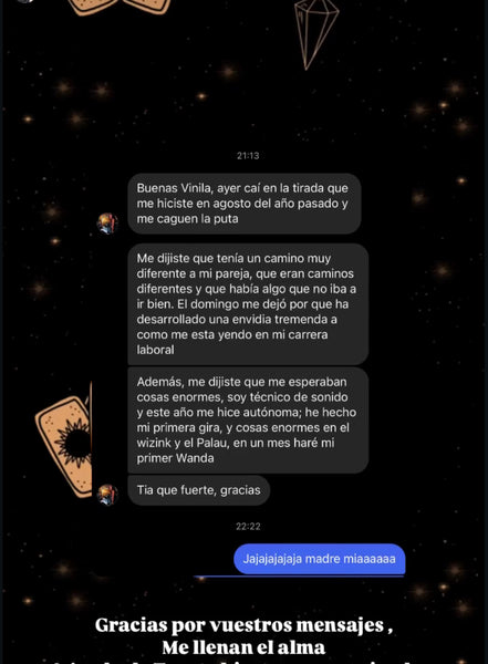 Sesión de Tarot