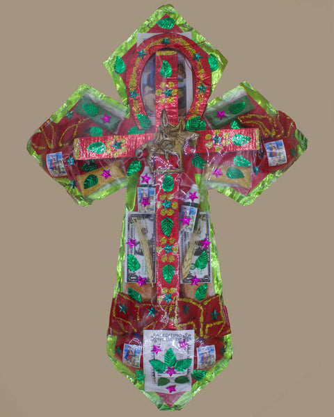 Cruz Grande Amuleto San Martín Caballero