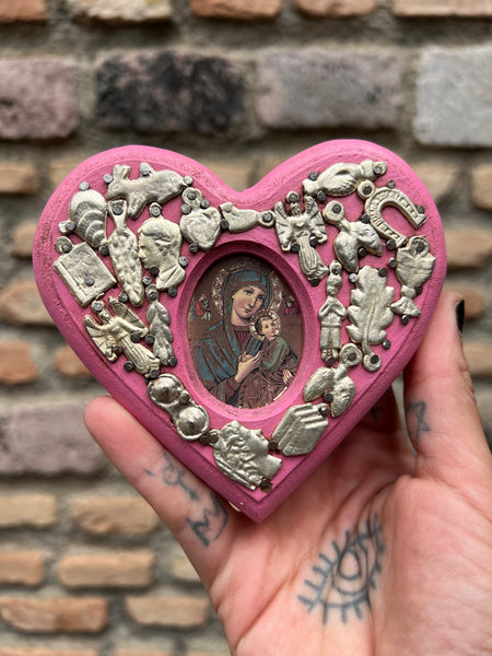 Corazón Virgen  Milagritos