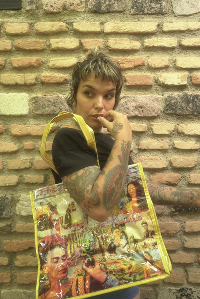 Bolso playa Frida Kahlo