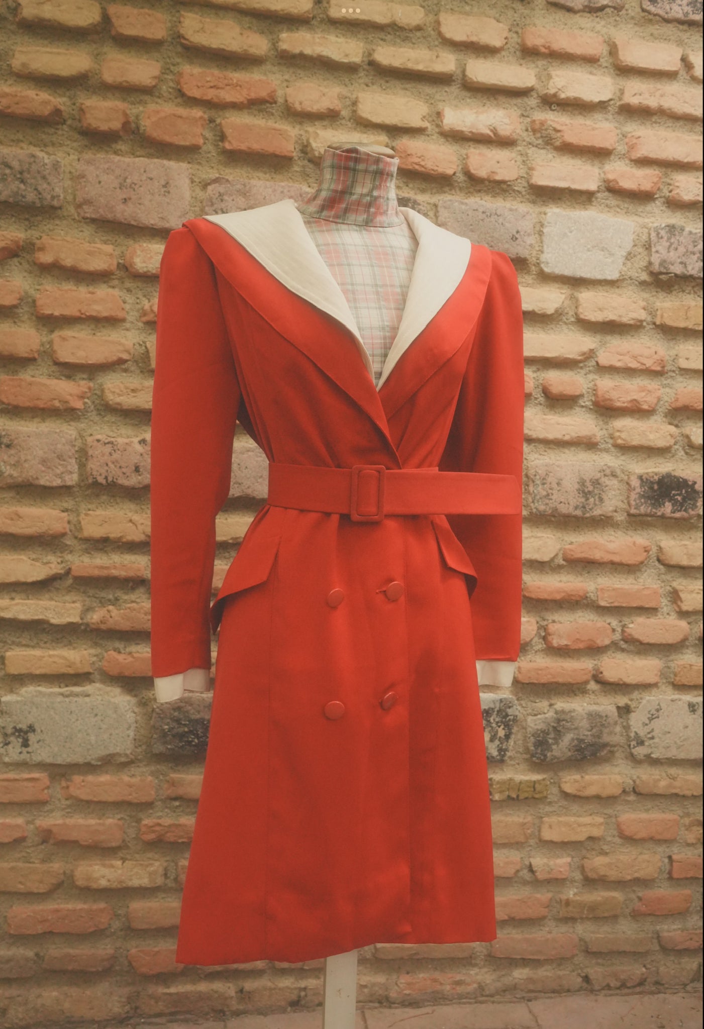 Vestido Vintage Rojo