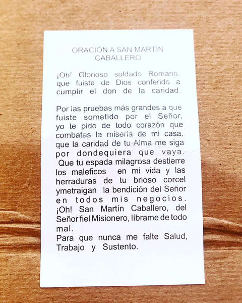 Amuleto Estrellla San Martín Caballero