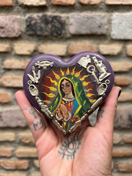 Corazón La Guadalupe Milagritos